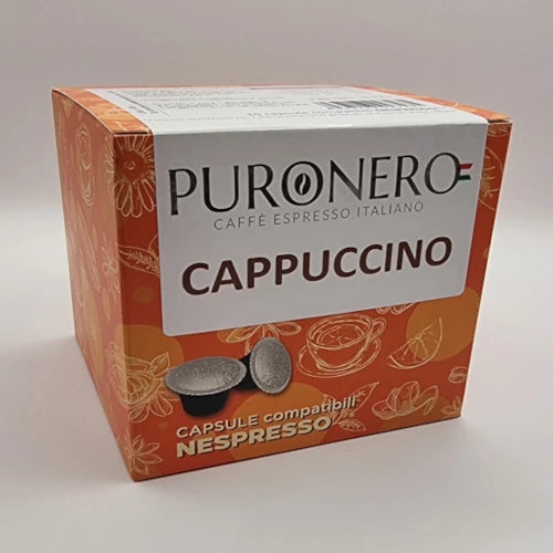 10 Kapseln Nespresso Puronero - Cappuccinogeschmack