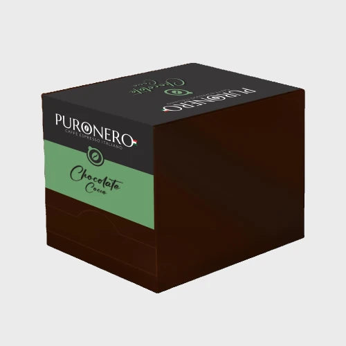 Kokos Puronero Trinkschokolade – 10 x 30 g Portionsbeutel